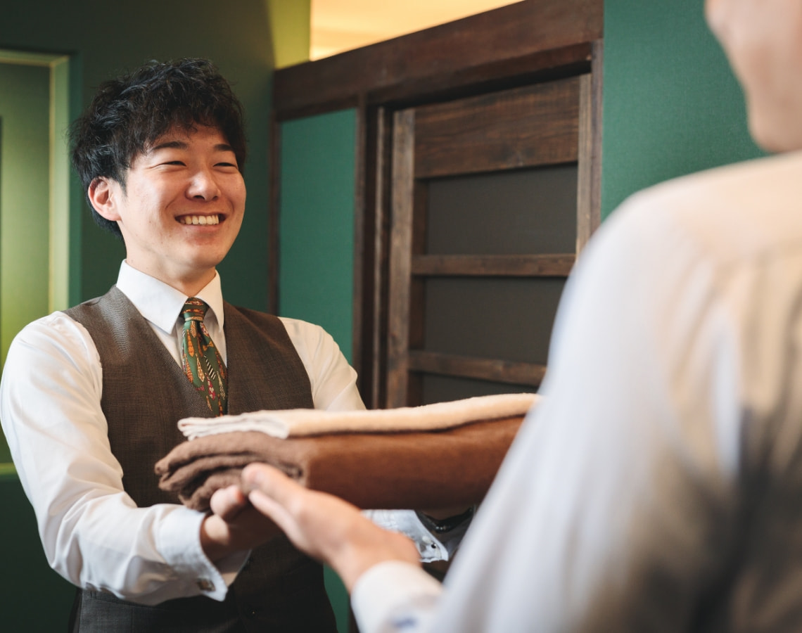 買い物や仕事帰りに手ぶらでお越しいただくことができます